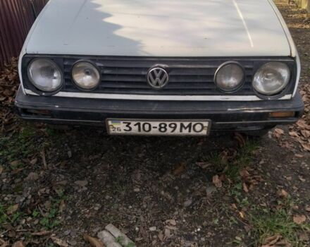 Белый Фольксваген Гольф, объемом двигателя 1.6 л и пробегом 80 тыс. км за 357 $, фото 1 на Automoto.ua