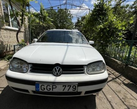 Белый Фольксваген Гольф, объемом двигателя 1.9 л и пробегом 3 тыс. км за 600 $, фото 1 на Automoto.ua