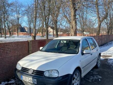 Білий Фольксваген Гольф, об'ємом двигуна 1.9 л та пробігом 450 тис. км за 1450 $, фото 1 на Automoto.ua