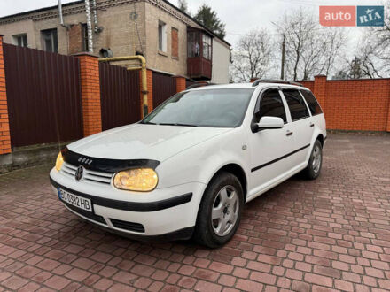 Білий Фольксваген Гольф, об'ємом двигуна 1.6 л та пробігом 244 тис. км за 4600 $, фото 1 на Automoto.ua