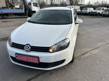 Белый Фольксваген Гольф, объемом двигателя 1.4 л и пробегом 215 тыс. км за 6799 $, фото 1 на Automoto.ua