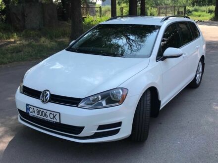 Білий Фольксваген Гольф, об'ємом двигуна 2 л та пробігом 122 тис. км за 14559 $, фото 1 на Automoto.ua
