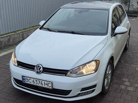 Белый Фольксваген Гольф, объемом двигателя 1.8 л и пробегом 127 тыс. км за 13000 $, фото 1 на Automoto.ua