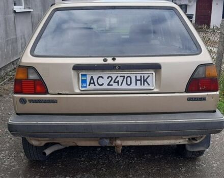 Бежевий Фольксваген Гольф, об'ємом двигуна 1.6 л та пробігом 2 тис. км за 1750 $, фото 3 на Automoto.ua