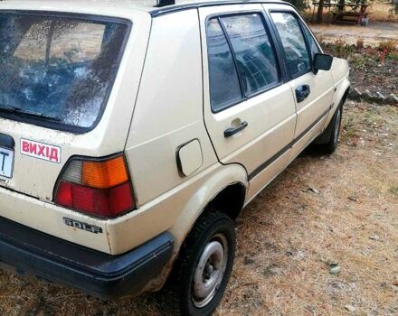 Бежевий Фольксваген Гольф, об'ємом двигуна 1.3 л та пробігом 100 тис. км за 1100 $, фото 1 на Automoto.ua