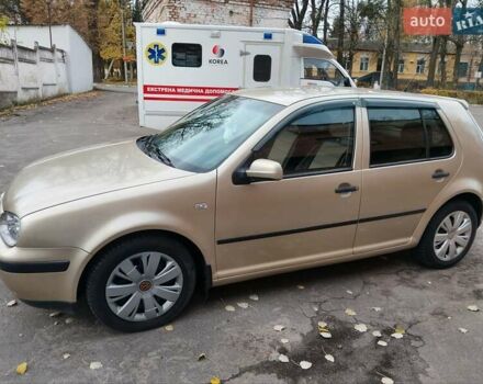 Бежевый Фольксваген Гольф, объемом двигателя 1.6 л и пробегом 179 тыс. км за 4600 $, фото 13 на Automoto.ua