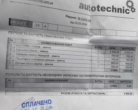 Бежевый Фольксваген Гольф, объемом двигателя 1.98 л и пробегом 210 тыс. км за 5900 $, фото 1 на Automoto.ua