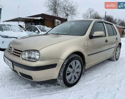 Бежевый Фольксваген Гольф, объемом двигателя 1.6 л и пробегом 179 тыс. км за 4600 $, фото 1 на Automoto.ua