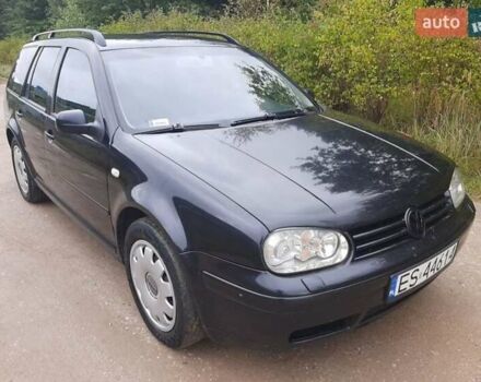 Черный Фольксваген Гольф, объемом двигателя 1.9 л и пробегом 255 тыс. км за 1000 $, фото 2 на Automoto.ua