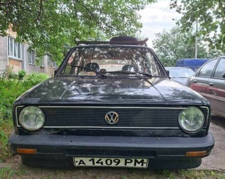 Чорний Фольксваген Гольф, об'ємом двигуна 1.1 л та пробігом 295 тис. км за 1100 $, фото 1 на Automoto.ua