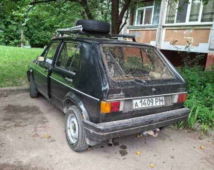 Чорний Фольксваген Гольф, об'ємом двигуна 1.1 л та пробігом 295 тис. км за 1100 $, фото 6 на Automoto.ua