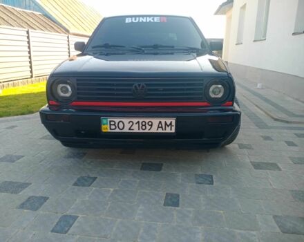 Черный Фольксваген Гольф, объемом двигателя 1.6 л и пробегом 400 тыс. км за 2300 $, фото 9 на Automoto.ua