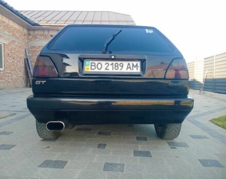 Черный Фольксваген Гольф, объемом двигателя 1.6 л и пробегом 400 тыс. км за 2300 $, фото 7 на Automoto.ua