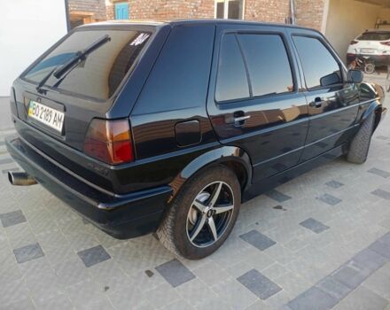 Черный Фольксваген Гольф, объемом двигателя 1.6 л и пробегом 400 тыс. км за 2300 $, фото 8 на Automoto.ua