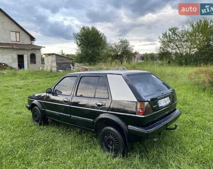 Черный Фольксваген Гольф, объемом двигателя 1.78 л и пробегом 309 тыс. км за 1300 $, фото 1 на Automoto.ua