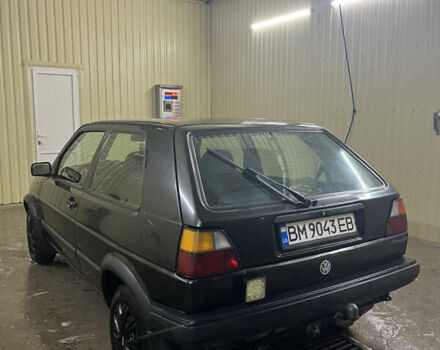 Черный Фольксваген Гольф, объемом двигателя 1.78 л и пробегом 300 тыс. км за 2150 $, фото 6 на Automoto.ua
