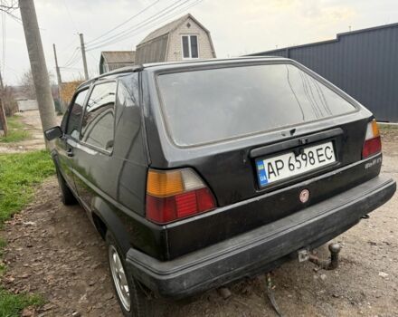 Черный Фольксваген Гольф, объемом двигателя 1.3 л и пробегом 211 тыс. км за 850 $, фото 6 на Automoto.ua