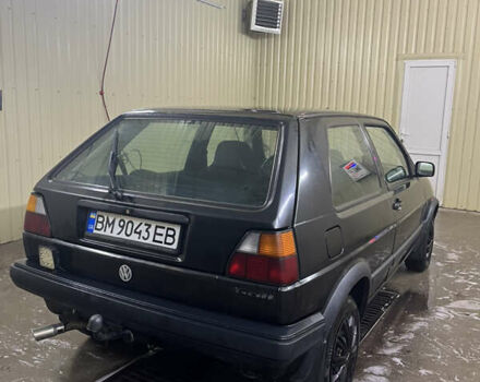 Черный Фольксваген Гольф, объемом двигателя 1.78 л и пробегом 300 тыс. км за 2150 $, фото 4 на Automoto.ua