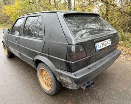 Фольксваген Гольф 1991 у Ахтырке на Automoto.ua Чорний Фольксваген Гольф, об'ємом двигуна 2 л та пробігом 245 тис. км за 2000 $, фото 3 на Automoto.ua