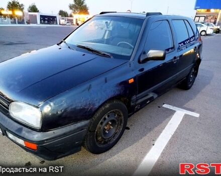 Черный Фольксваген Гольф, объемом двигателя 1.8 л и пробегом 117 тыс. км за 2200 $, фото 5 на Automoto.ua