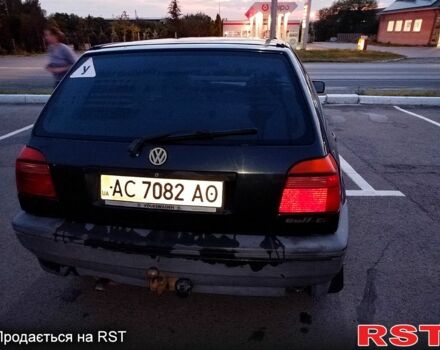 Черный Фольксваген Гольф, объемом двигателя 1.8 л и пробегом 117 тыс. км за 2200 $, фото 3 на Automoto.ua