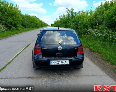 Черный Фольксваген Гольф, объемом двигателя 1.9 л и пробегом 200 тыс. км за 2700 $, фото 2 на Automoto.ua