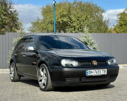 Черный Фольксваген Гольф, объемом двигателя 1.9 л и пробегом 465 тыс. км за 4000 $, фото 16 на Automoto.ua