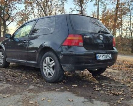 Черный Фольксваген Гольф, объемом двигателя 1.78 л и пробегом 300 тыс. км за 3900 $, фото 4 на Automoto.ua