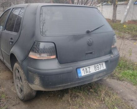 Черный Фольксваген Гольф, объемом двигателя 2 л и пробегом 250 тыс. км за 1900 $, фото 1 на Automoto.ua