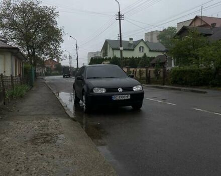 Черный Фольксваген Гольф, объемом двигателя 1.9 л и пробегом 360 тыс. км за 3800 $, фото 1 на Automoto.ua