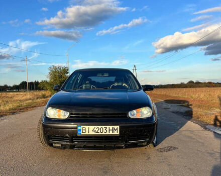 Черный Фольксваген Гольф, объемом двигателя 1.9 л и пробегом 395 тыс. км за 4700 $, фото 7 на Automoto.ua