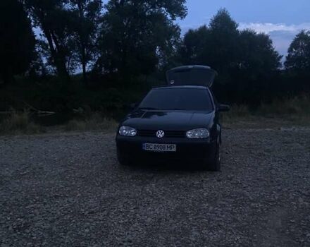 Черный Фольксваген Гольф, объемом двигателя 1.9 л и пробегом 360 тыс. км за 3800 $, фото 3 на Automoto.ua