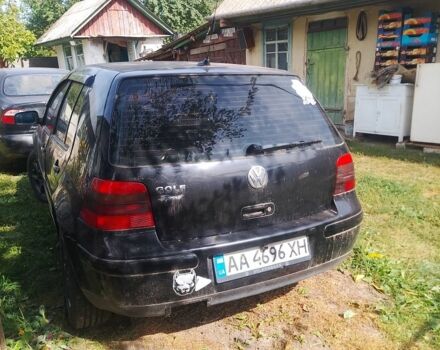 Черный Фольксваген Гольф, объемом двигателя 1.8 л и пробегом 320 тыс. км за 3200 $, фото 1 на Automoto.ua