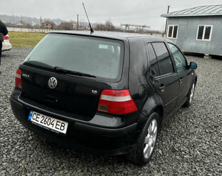 Черный Фольксваген Гольф, объемом двигателя 1.6 л и пробегом 240 тыс. км за 4300 $, фото 5 на Automoto.ua