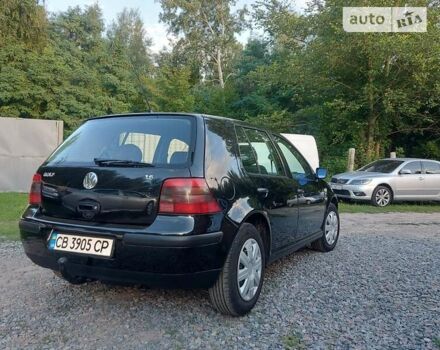 Черный Фольксваген Гольф, объемом двигателя 1.6 л и пробегом 285 тыс. км за 4500 $, фото 1 на Automoto.ua