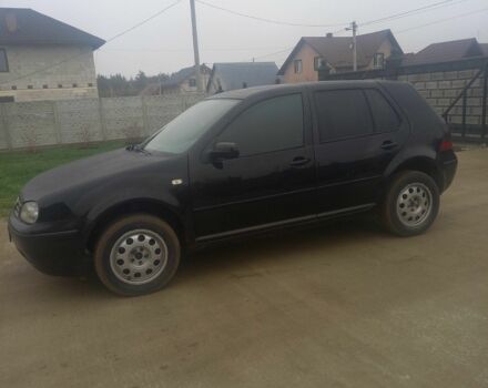 Черный Фольксваген Гольф, объемом двигателя 1.9 л и пробегом 315 тыс. км за 1750 $, фото 1 на Automoto.ua