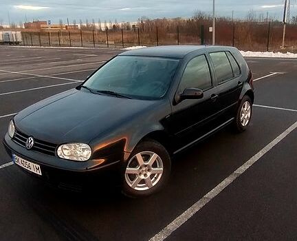 Чорний Фольксваген Гольф, об'ємом двигуна 1.4 л та пробігом 238 тис. км за 3750 $, фото 1 на Automoto.ua