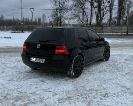 Черный Фольксваген Гольф, объемом двигателя 1.6 л и пробегом 360 тыс. км за 4200 $, фото 3 на Automoto.ua
