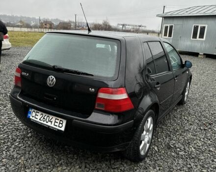 Черный Фольксваген Гольф, объемом двигателя 1.6 л и пробегом 240 тыс. км за 4300 $, фото 3 на Automoto.ua