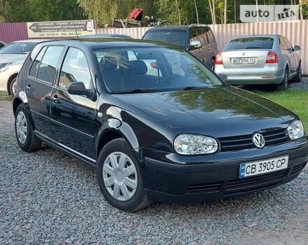 Черный Фольксваген Гольф, объемом двигателя 1.6 л и пробегом 285 тыс. км за 4500 $, фото 4 на Automoto.ua