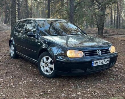 Черный Фольксваген Гольф, объемом двигателя 1.6 л и пробегом 220 тыс. км за 4100 $, фото 1 на Automoto.ua