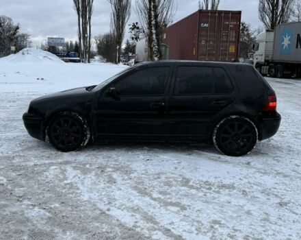 Черный Фольксваген Гольф, объемом двигателя 1.6 л и пробегом 360 тыс. км за 4200 $, фото 6 на Automoto.ua