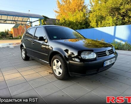 Черный Фольксваген Гольф, объемом двигателя 1.4 л и пробегом 200 тыс. км за 4250 $, фото 1 на Automoto.ua