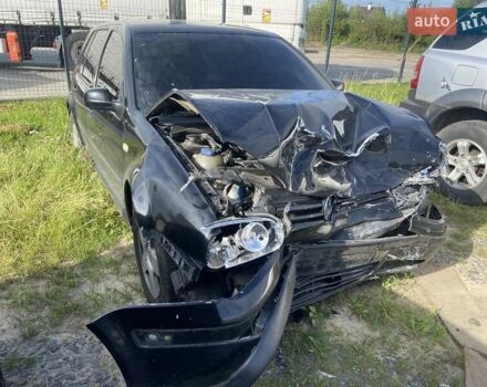 Черный Фольксваген Гольф, объемом двигателя 1.9 л и пробегом 380 тыс. км за 1750 $, фото 2 на Automoto.ua