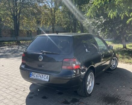 Черный Фольксваген Гольф, объемом двигателя 1.9 л и пробегом 210 тыс. км за 2700 $, фото 2 на Automoto.ua