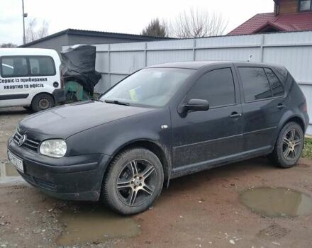 Черный Фольксваген Гольф, объемом двигателя 1.6 л и пробегом 287 тыс. км за 4000 $, фото 1 на Automoto.ua