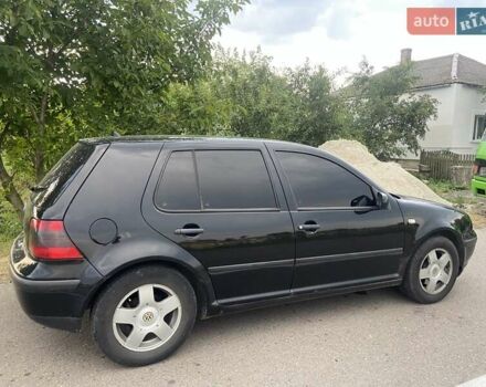 Черный Фольксваген Гольф, объемом двигателя 1.9 л и пробегом 380 тыс. км за 1750 $, фото 1 на Automoto.ua