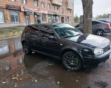 Черный Фольксваген Гольф, объемом двигателя 1.8 л и пробегом 286 тыс. км за 5950 $, фото 1 на Automoto.ua