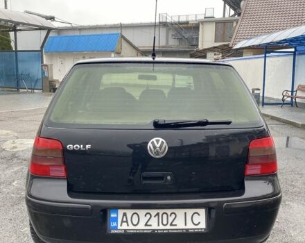 Черный Фольксваген Гольф, объемом двигателя 1.4 л и пробегом 250 тыс. км за 3400 $, фото 4 на Automoto.ua