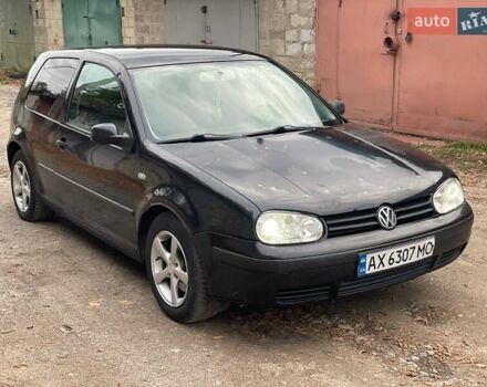Черный Фольксваген Гольф, объемом двигателя 1.9 л и пробегом 316 тыс. км за 2999 $, фото 6 на Automoto.ua